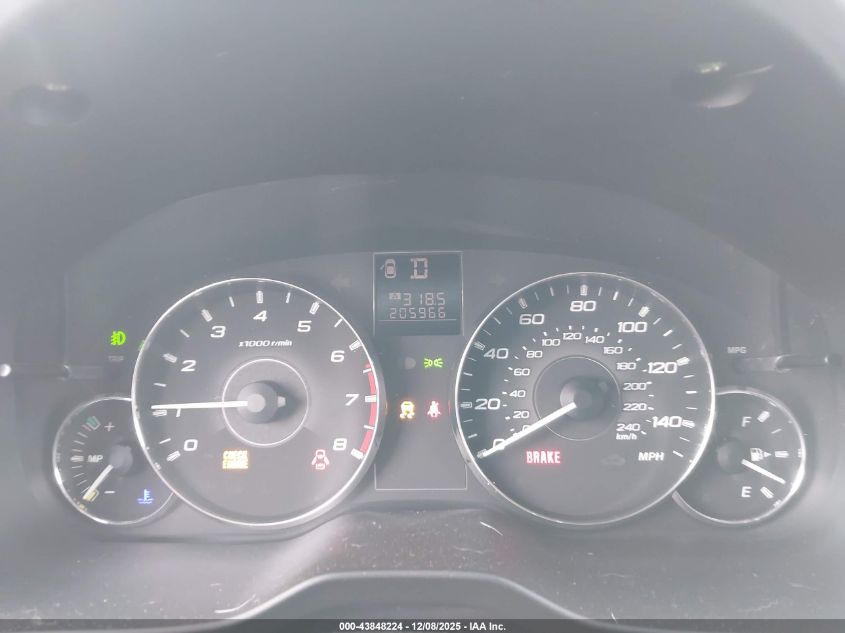 2011 Subaru Outback 2.5I Premium VIN: 4S4BRBGC8B3326829 Lot: 43848224