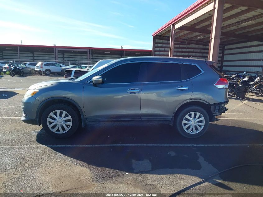2015 Nissan Rogue S VIN: 5N1AT2MTXFC926274 Lot: 43848270