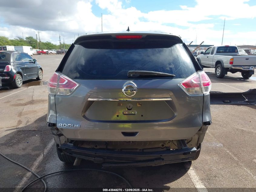 2015 Nissan Rogue S VIN: 5N1AT2MTXFC926274 Lot: 43848270