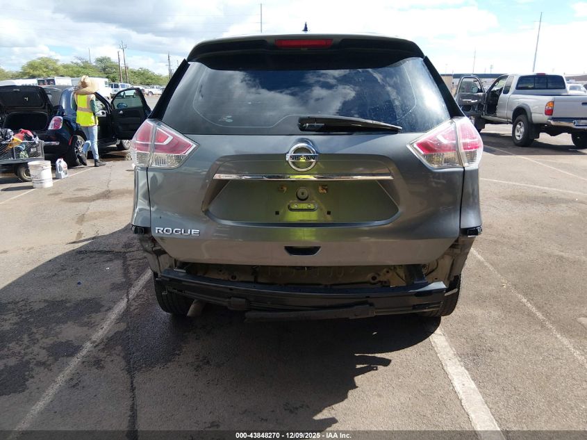 2015 Nissan Rogue S VIN: 5N1AT2MTXFC926274 Lot: 43848270