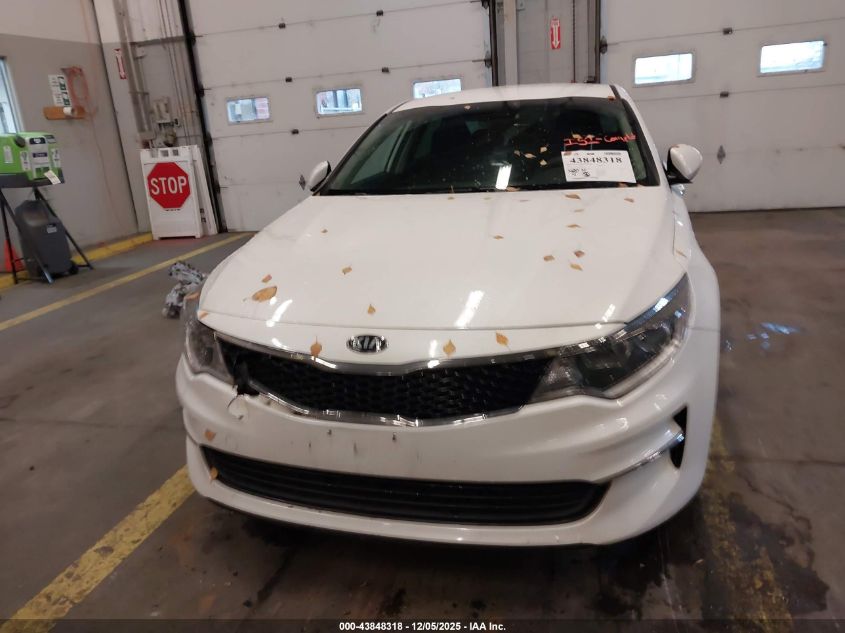 2016 Kia Optima Lx VIN: KNAGT4L37G5091328 Lot: 43848318