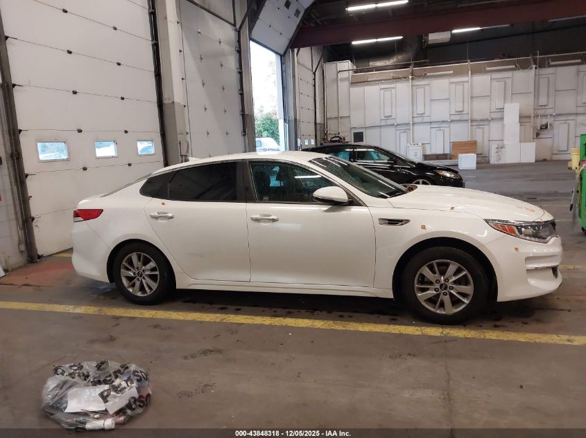 2016 Kia Optima Lx VIN: KNAGT4L37G5091328 Lot: 43848318