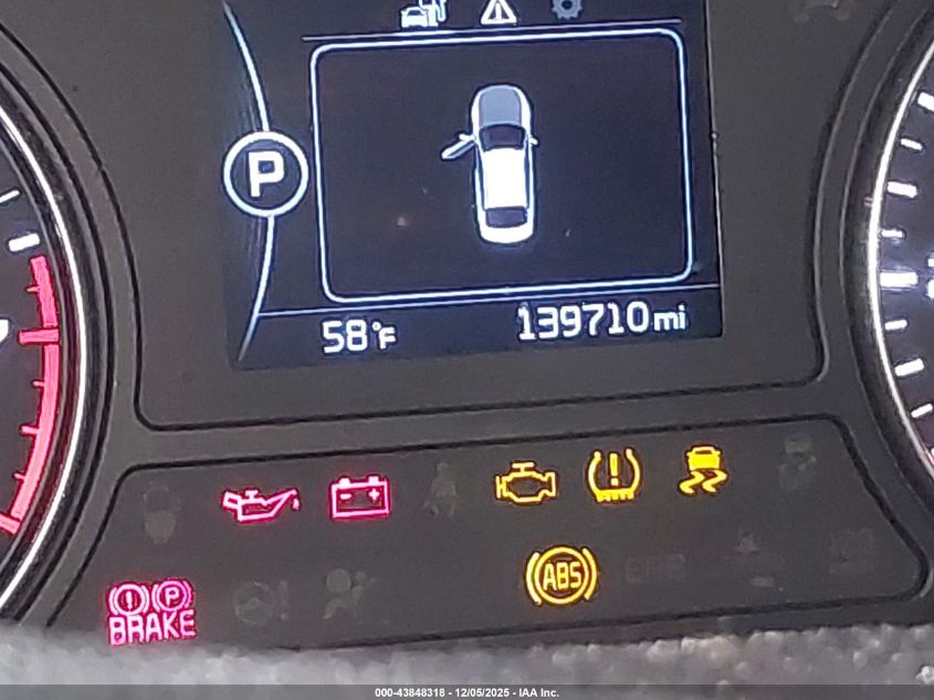 2016 Kia Optima Lx VIN: KNAGT4L37G5091328 Lot: 43848318