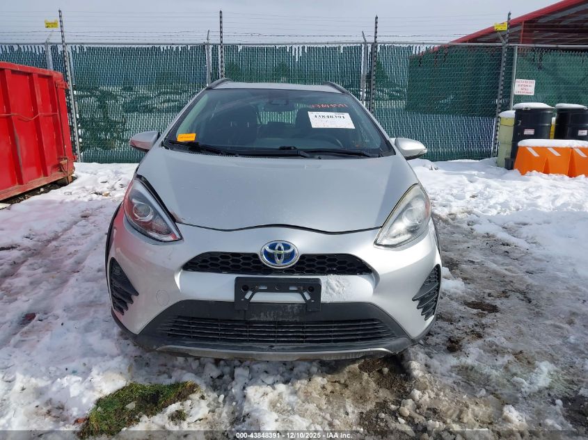 2018 Toyota Prius C Two VIN: JTDKDTB30J1601457 Lot: 43848391