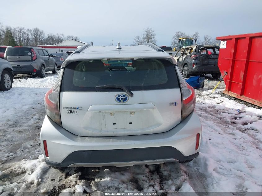 2018 Toyota Prius C Two VIN: JTDKDTB30J1601457 Lot: 43848391