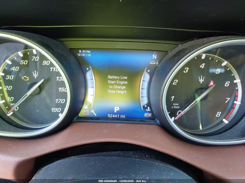 2017 Maserati Levante S VIN: ZN661YUA5HX256533 Lot: 43848445