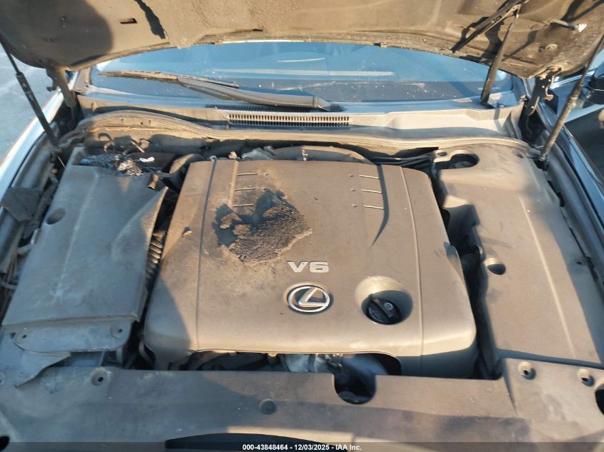 2008 Lexus Is 250 VIN: JTHBK262485054647 Lot: 43848464