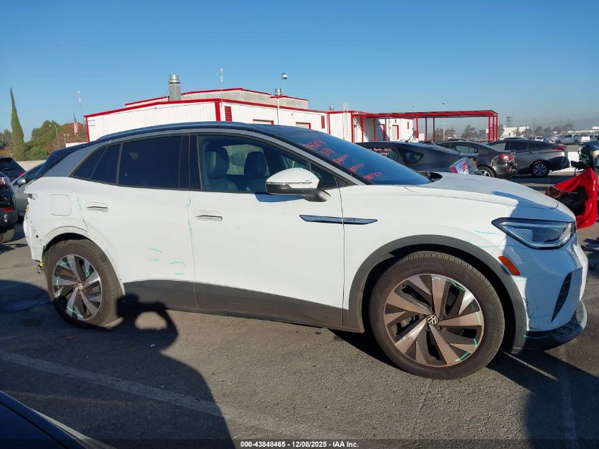 2021 Volkswagen Id.4 Pro S VIN: WVGKMPE23MP062548 Lot: 43848465