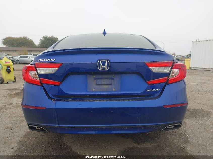 2020 Honda Accord Sport VIN: 1HGCV1F39LA048716 Lot: 43848507