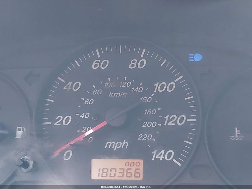 2002 Mazda Protege Dx/Es/Lx VIN: JM1BJ225X21606770 Lot: 43848514