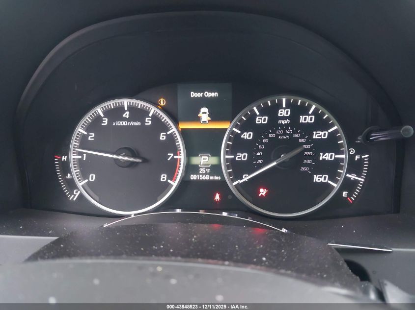 2017 Acura Rdx Advance Package VIN: 5J8TB4H72HL023520 Lot: 43848523