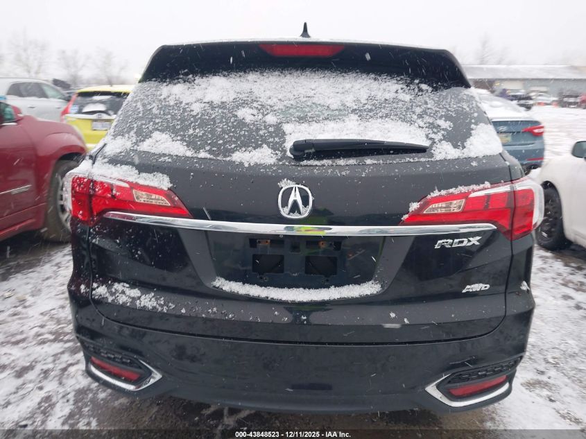 2017 Acura Rdx Advance Package VIN: 5J8TB4H72HL023520 Lot: 43848523