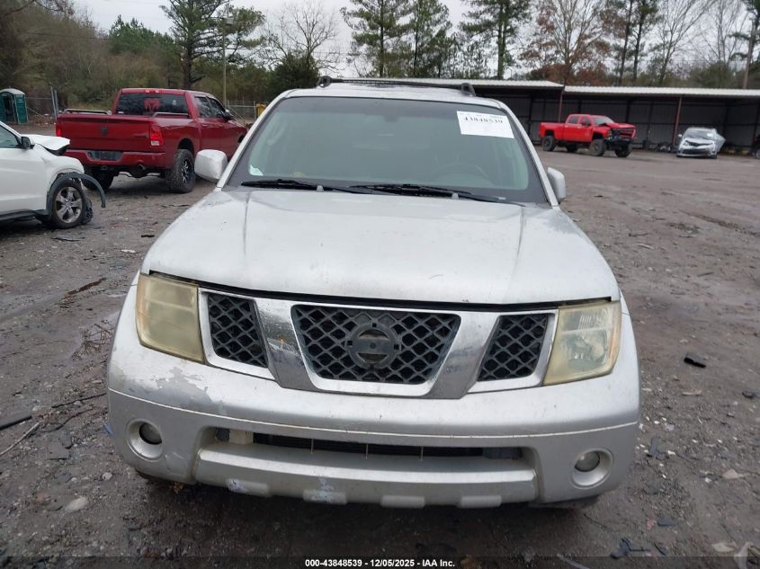 2006 Nissan Pathfinder Le VIN: 5N1AR18W96C631132 Lot: 43848539