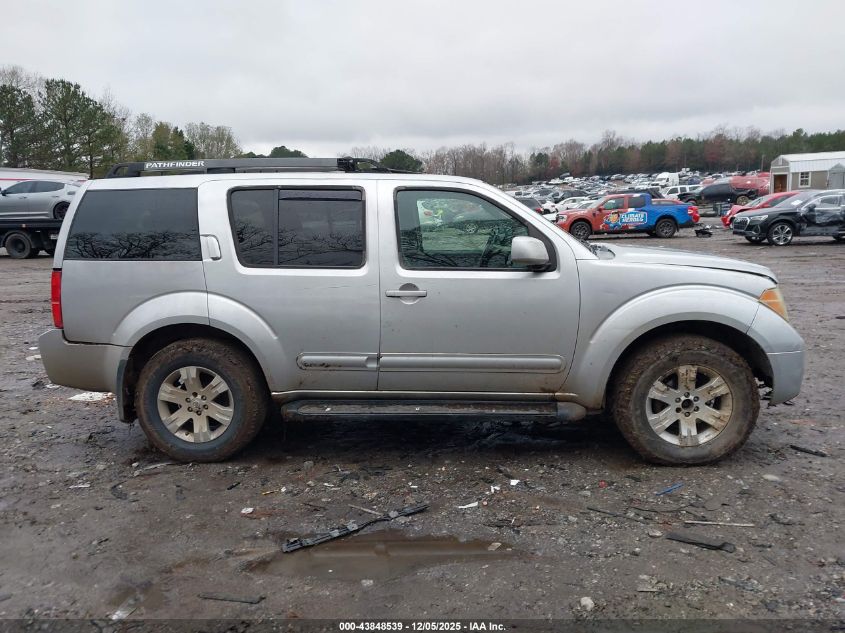 2006 Nissan Pathfinder Le VIN: 5N1AR18W96C631132 Lot: 43848539