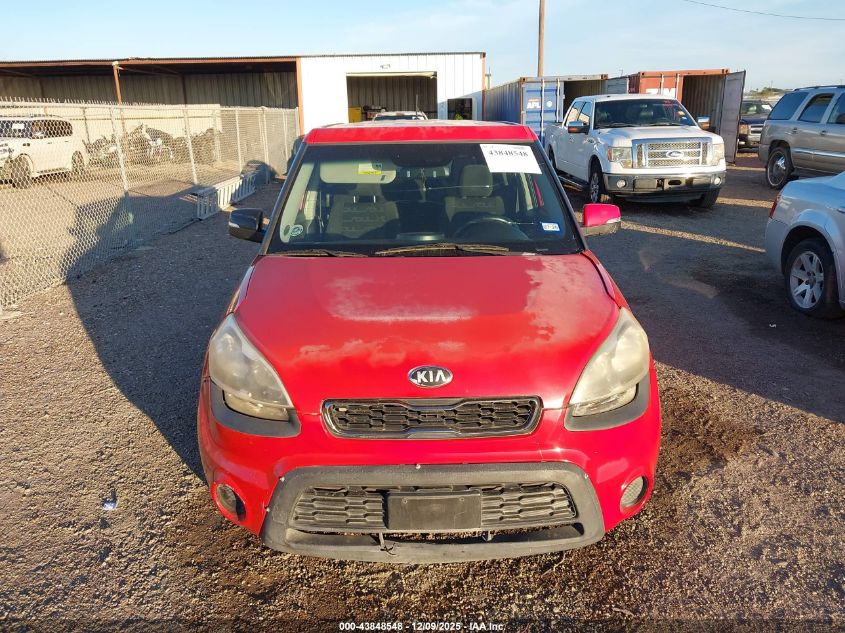 2013 Kia Soul + VIN: KNDJT2A63D7539476 Lot: 43848548