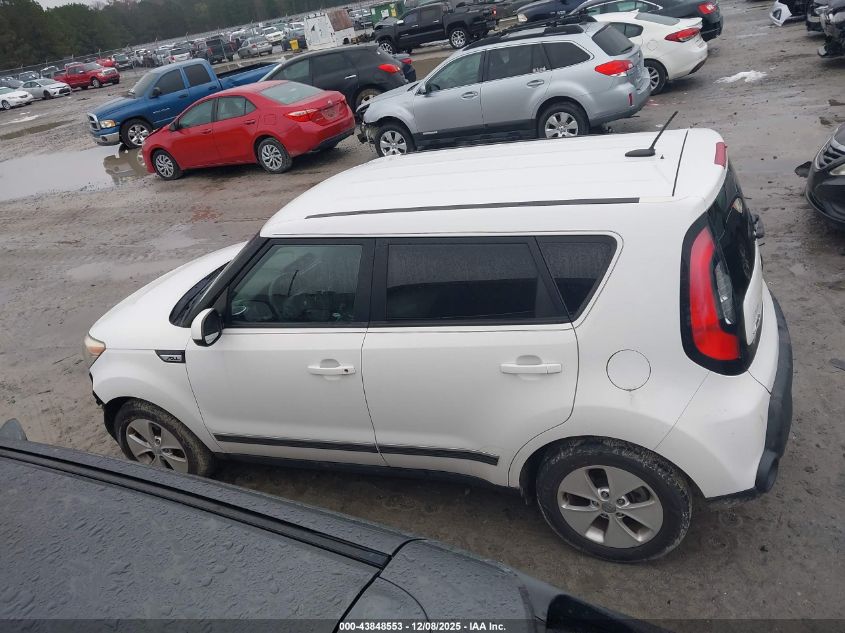 2015 Kia Soul VIN: KNDJN2A2XF7777609 Lot: 43848553