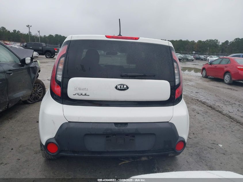 2015 Kia Soul VIN: KNDJN2A2XF7777609 Lot: 43848553