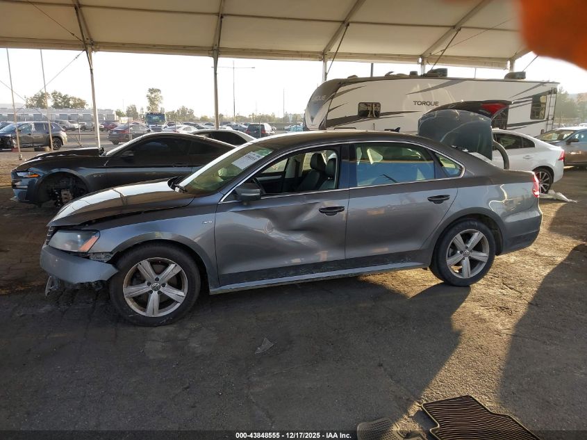 2015 Volkswagen Passat 1.8T Limited Edition VIN: 1VWAT7A34FC104055 Lot: 43848555