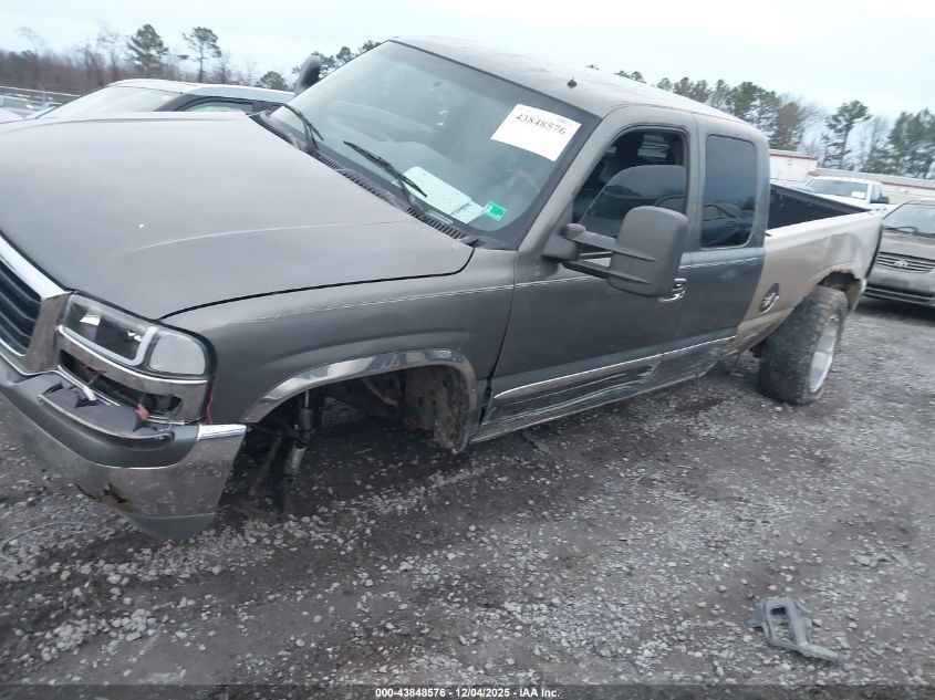 2002 GMC Sierra 1500 Sle VIN: 2GTEK19T621310163 Lot: 43848576