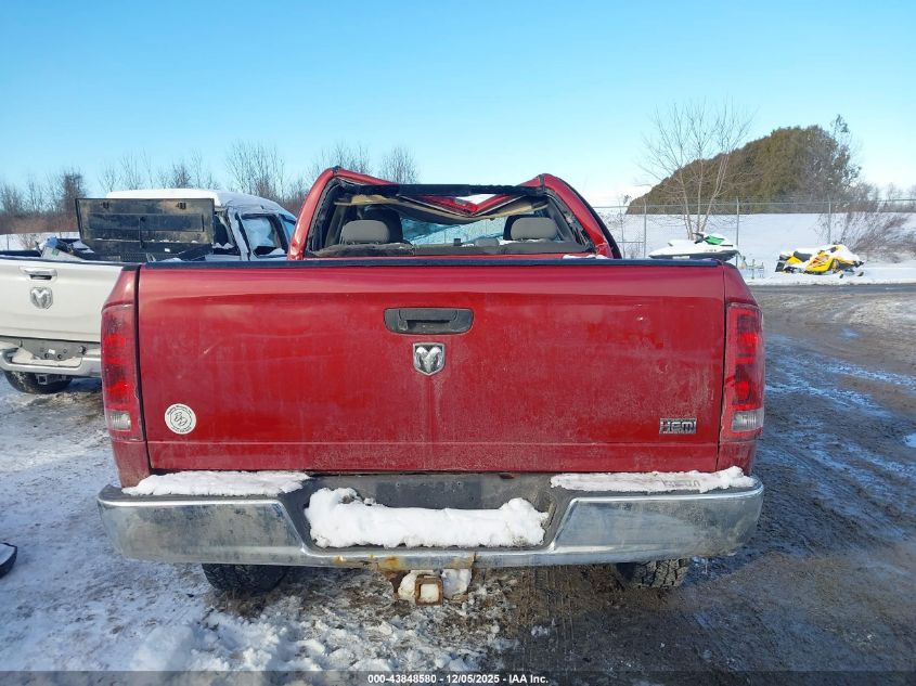 2006 Dodge Ram 2500 Slt/Trx4 Off Road/Sport/Power Wagon VIN: 3D7KS28D56G101275 Lot: 43848580