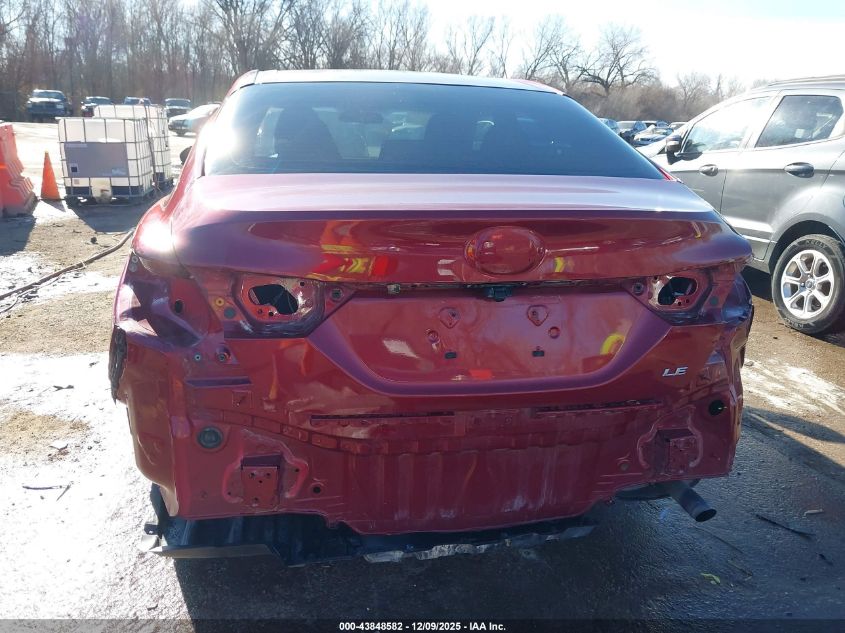 2018 Toyota Camry Le VIN: 4T1B11HK2JU671547 Lot: 43848582