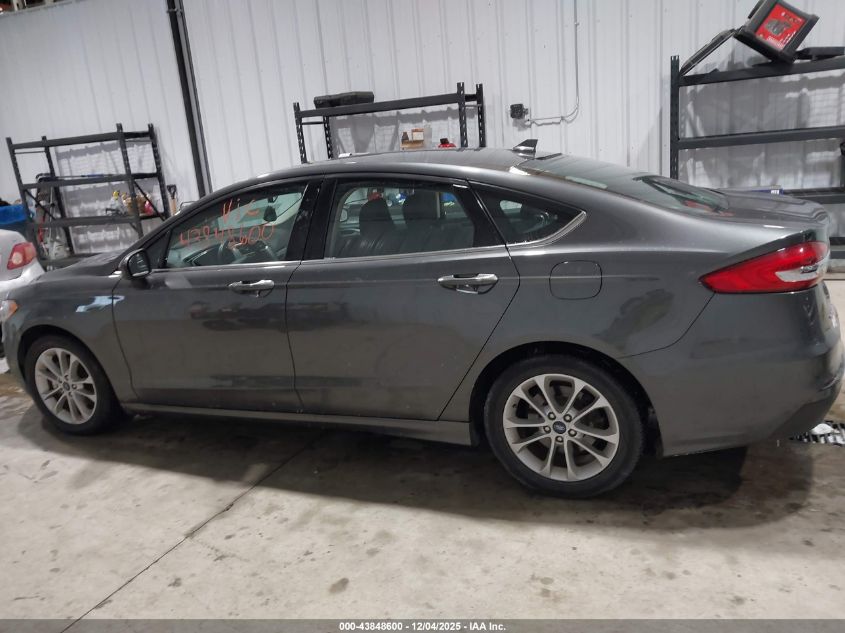 2020 Ford Fusion Se VIN: 3FA6P0HD7LR170573 Lot: 43848600