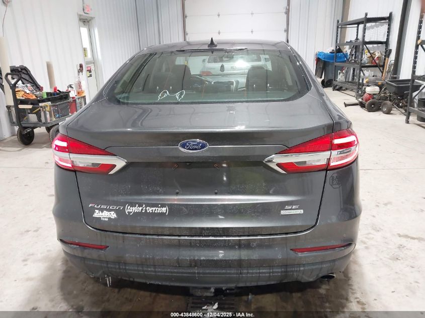 2020 Ford Fusion Se VIN: 3FA6P0HD7LR170573 Lot: 43848600