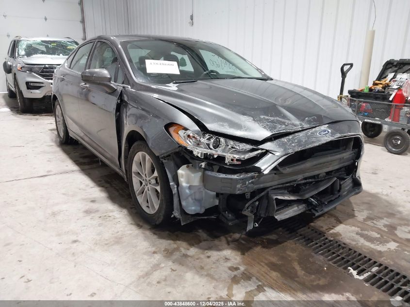 2020 Ford Fusion Se VIN: 3FA6P0HD7LR170573 Lot: 43848600