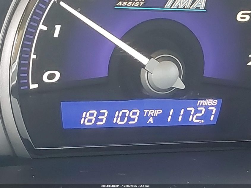 2008 Honda Civic Hybrid VIN: JHMFA36248S008490 Lot: 43848601