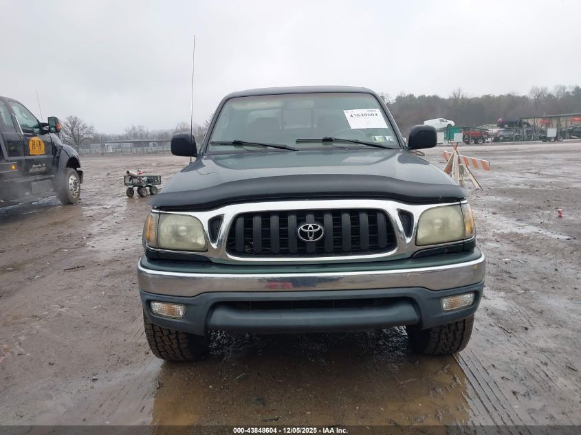 2003 Toyota Tacoma Base V6 VIN: 5TEHN72N93Z149372 Lot: 43848604