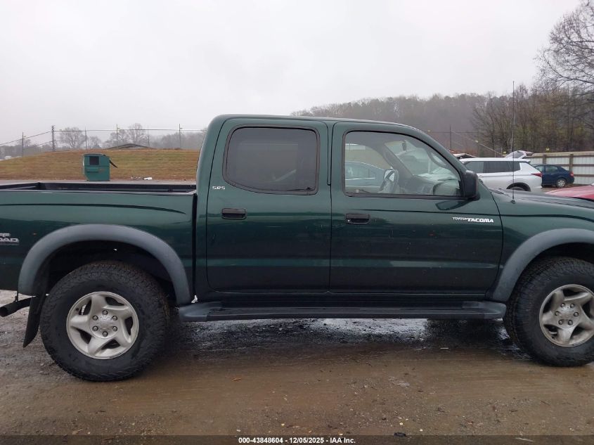 2003 Toyota Tacoma Base V6 VIN: 5TEHN72N93Z149372 Lot: 43848604