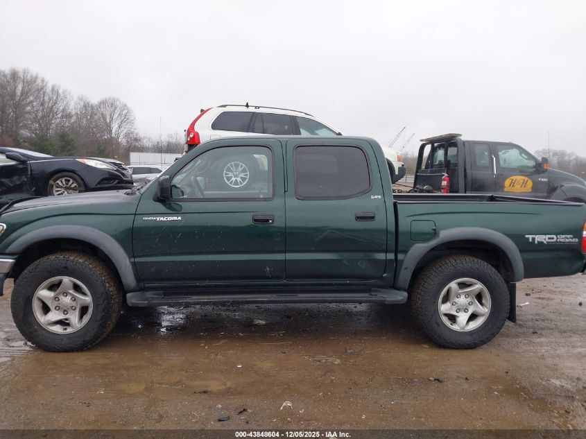 2003 Toyota Tacoma Base V6 VIN: 5TEHN72N93Z149372 Lot: 43848604