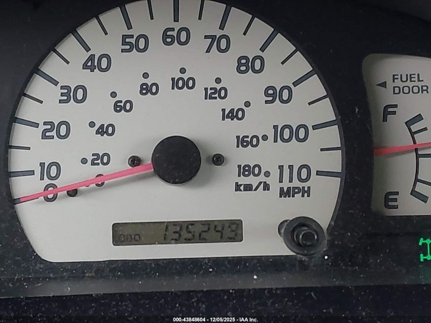 2003 Toyota Tacoma Base V6 VIN: 5TEHN72N93Z149372 Lot: 43848604