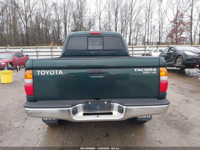 2003 Toyota Tacoma Base V6 VIN: 5TEHN72N93Z149372 Lot: 43848604