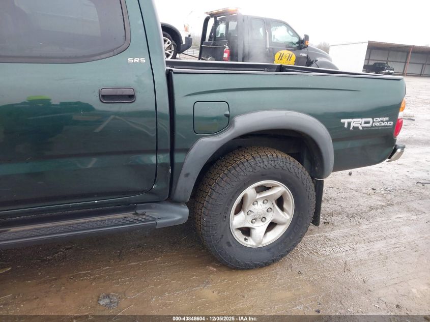 2003 Toyota Tacoma Base V6 VIN: 5TEHN72N93Z149372 Lot: 43848604