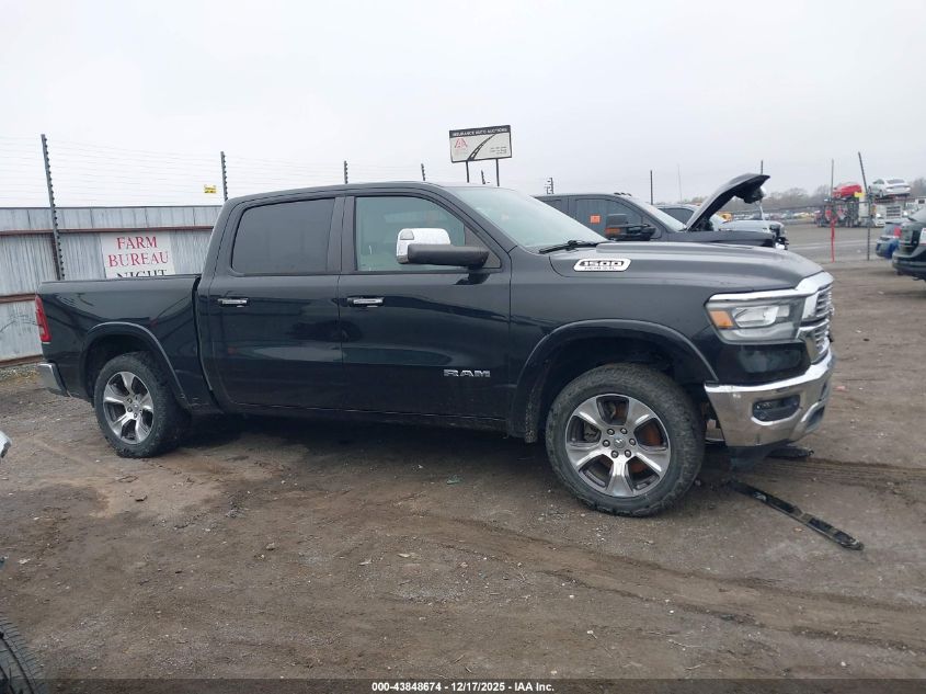 2019 Ram 1500 Laramie 4X4 5'7 Box VIN: 1C6SRFJT8KN556516 Lot: 43848674