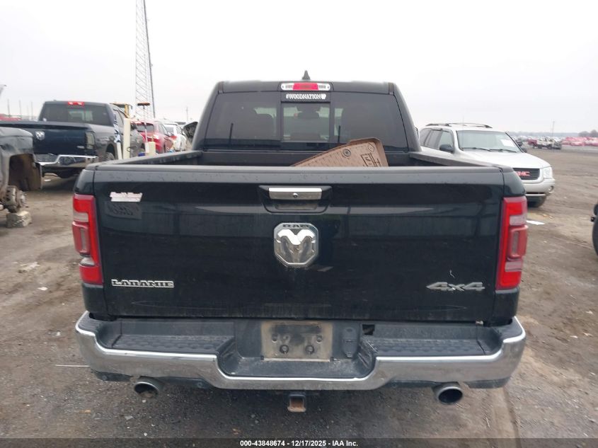 2019 Ram 1500 Laramie 4X4 5'7 Box VIN: 1C6SRFJT8KN556516 Lot: 43848674