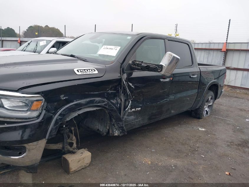 2019 Ram 1500 Laramie 4X4 5'7 Box VIN: 1C6SRFJT8KN556516 Lot: 43848674