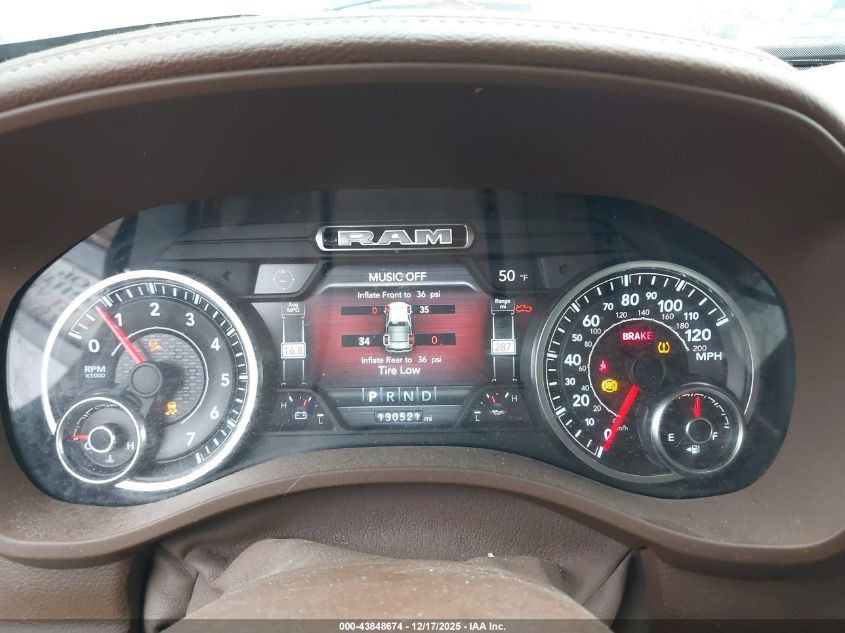 2019 Ram 1500 Laramie 4X4 5'7 Box VIN: 1C6SRFJT8KN556516 Lot: 43848674