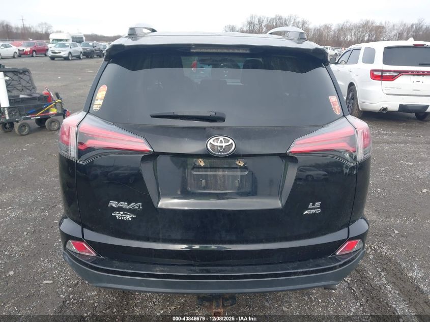 2016 Toyota Rav4 Le VIN: 2T3BFREV6GW514117 Lot: 43848679