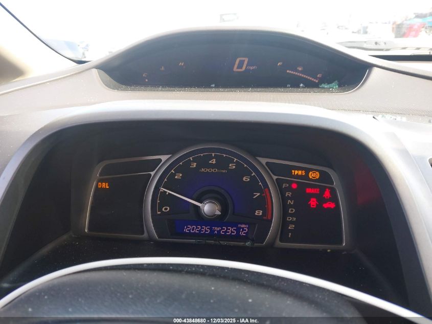 2009 Honda Civic Ex VIN: 19XFA16869E022194 Lot: 43848680