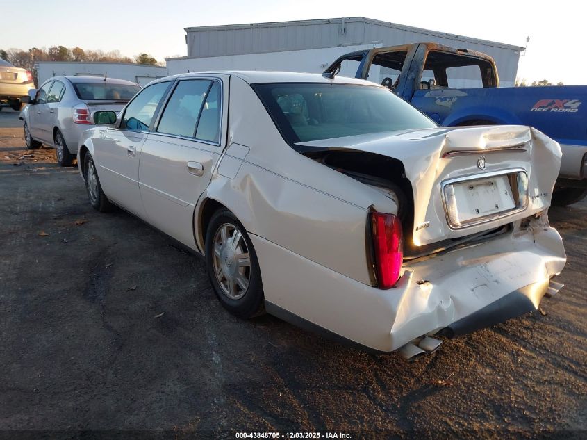 1G6KD54YX5U254781 2005 CADILLAC DE VILLE photo no. 3