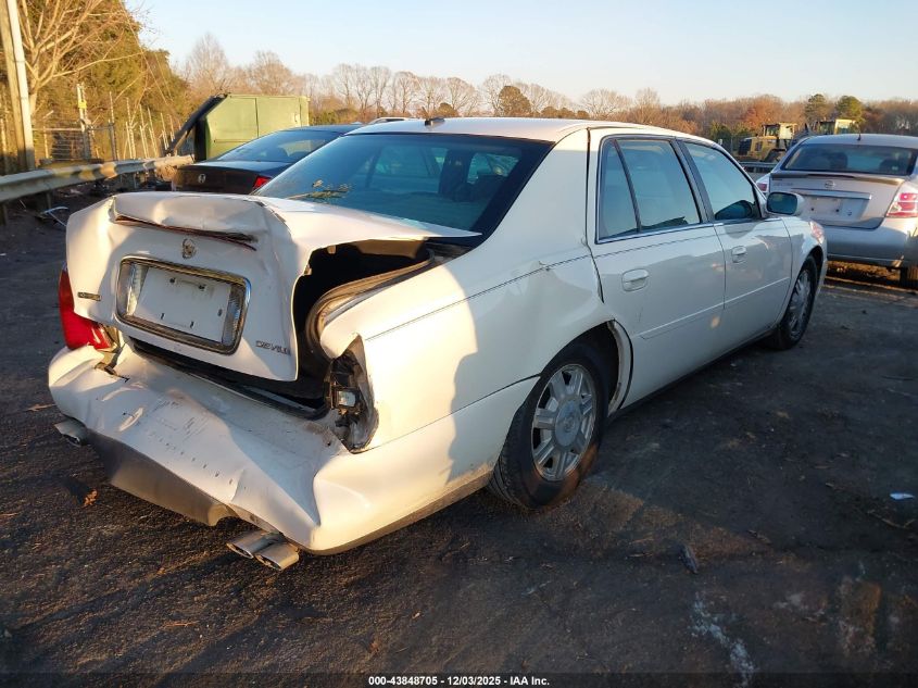 1G6KD54YX5U254781 2005 CADILLAC DE VILLE photo no. 4