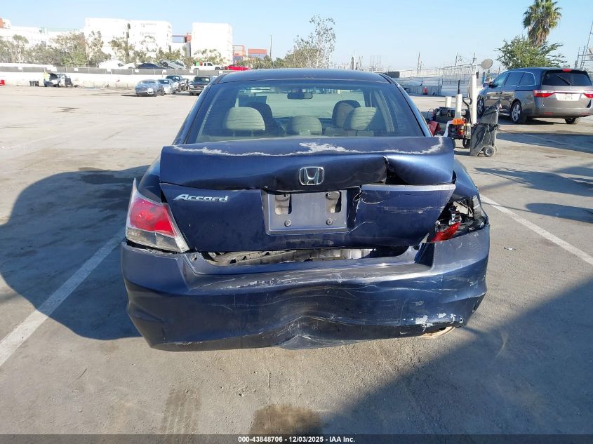 2008 Honda Accord 2.4 Lx-P VIN: JHMCP26438C022386 Lot: 43848706