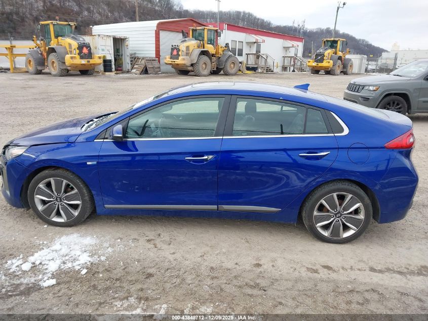 2019 Hyundai Ioniq Hybrid Limited VIN: KMHC85LC4KU118651 Lot: 43848712