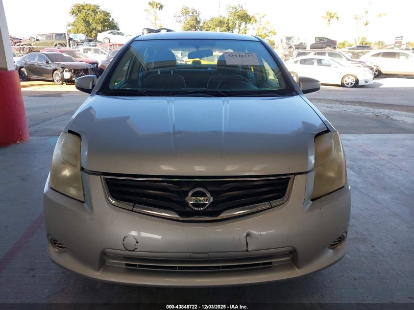 2010 Nissan Sentra 2.0S VIN: 3N1AB6AP7AL667197 Lot: 43848722
