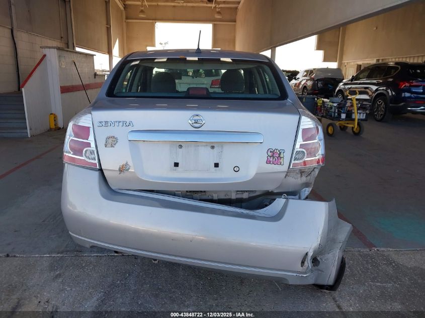 2010 Nissan Sentra 2.0S VIN: 3N1AB6AP7AL667197 Lot: 43848722