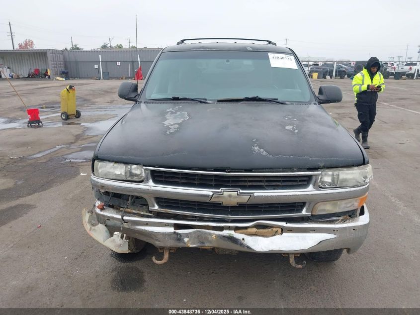 2001 Chevrolet Tahoe Ls VIN: 1GNEK13T01J163536 Lot: 43848736