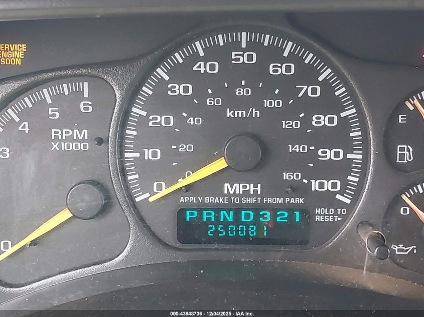 2001 Chevrolet Tahoe Ls VIN: 1GNEK13T01J163536 Lot: 43848736