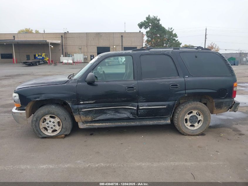 2001 Chevrolet Tahoe Ls VIN: 1GNEK13T01J163536 Lot: 43848736